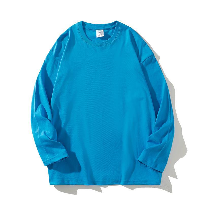 Damen vielseitiges Langarm-T-Shirt aus hochwertiger Baumwolle ModeGeist