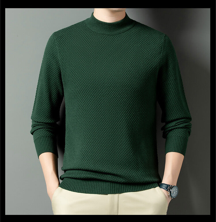 Herren Strukturierter Pullover im modernen Design ModeGeist