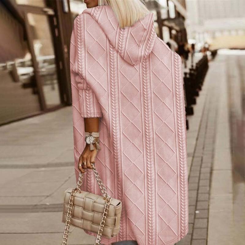 ModeGeist | Strickjacke mit Kapuze
