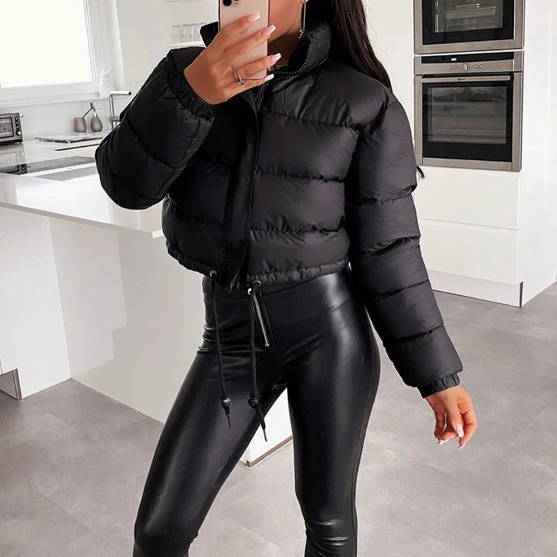 Damen trendige kurze Steppjacke ModeGeist