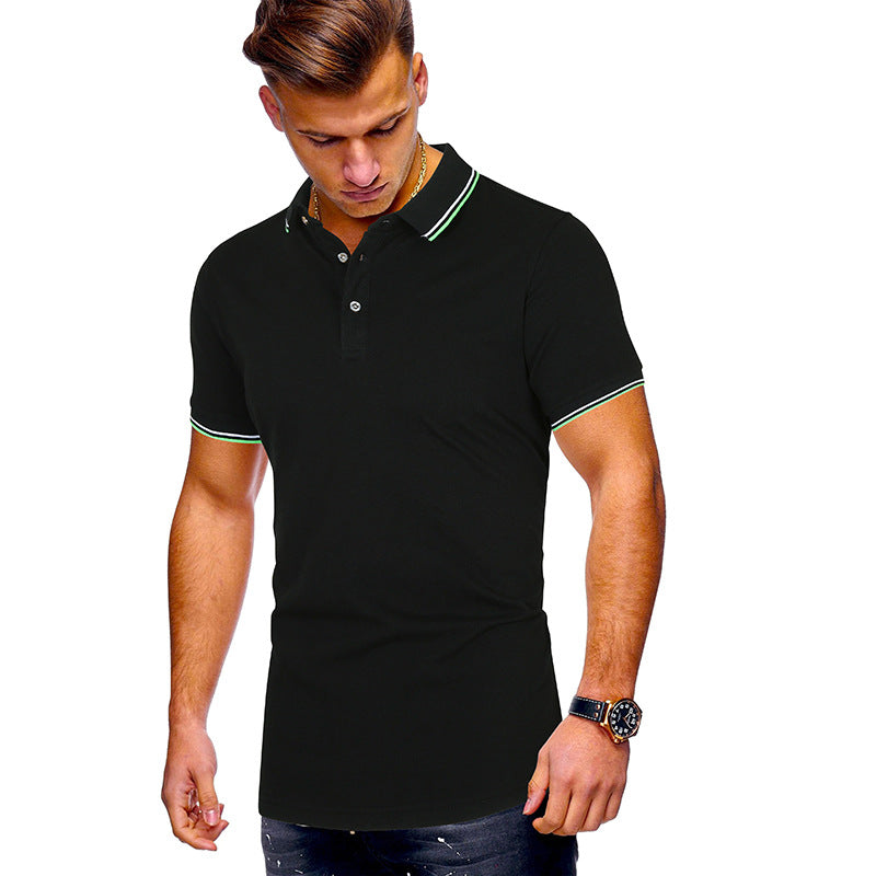 Herren Poloshirt mit modernen Akzenten ModeGeist
