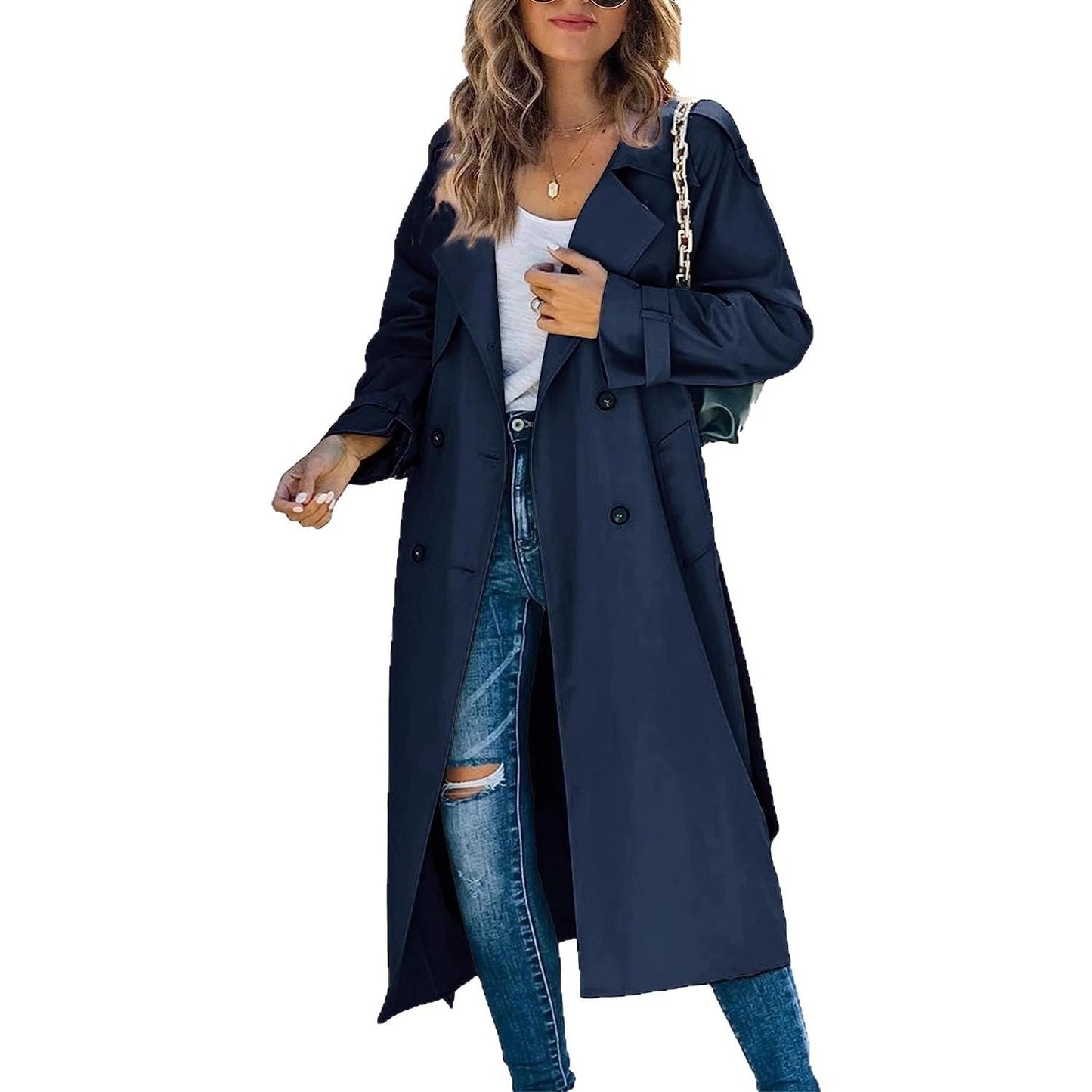 Damen eleganter Trenchcoat ModeGeist