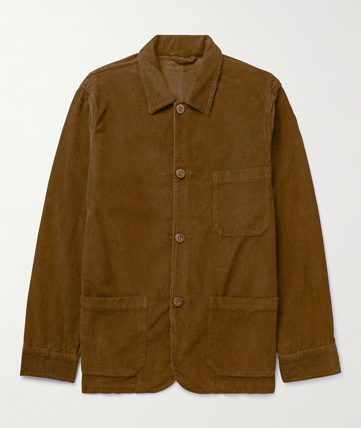 Herren lässige Cordjacke mit praktischen Taschen ModeGeist