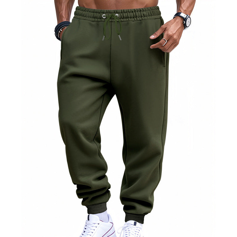 Herren modische Jogginghose mit elastischem Bund und seitlichen Taschen ModeGeist