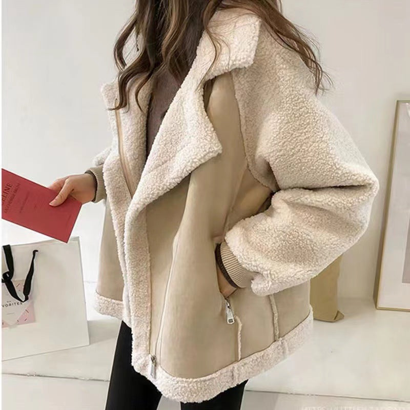 ModeGeist | Overgrößed Plüschjacke