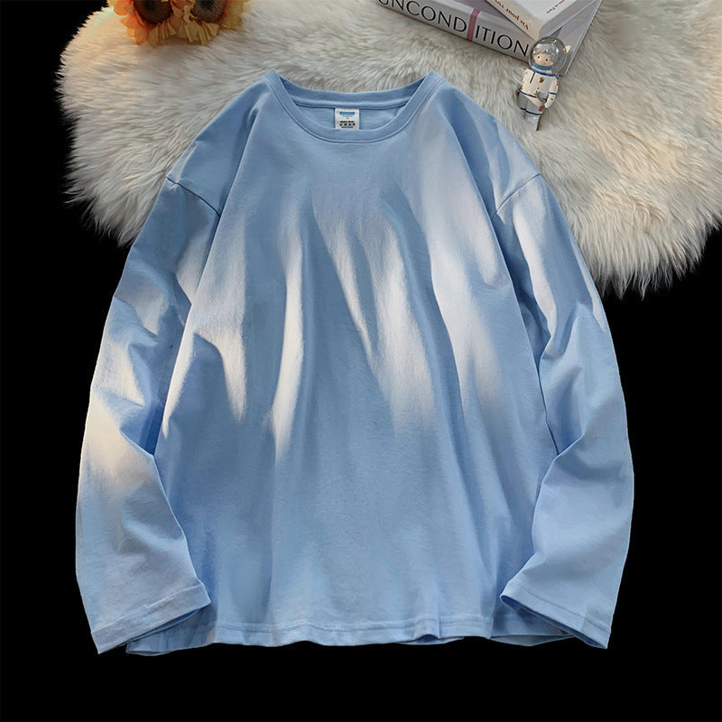 Damen Lässiges Langarmshirt aus hochwertiger Baumwolle ModeGeist
