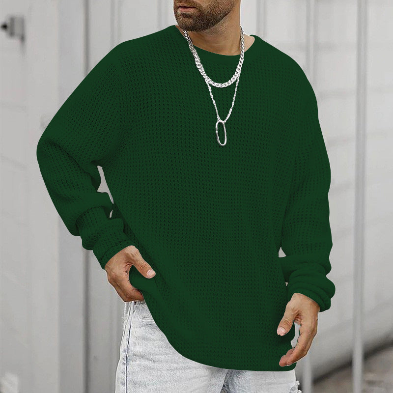 Herren Grobstrickpullover mit modernem Schnitt und kuscheligem Innenfutter ModeGeist
