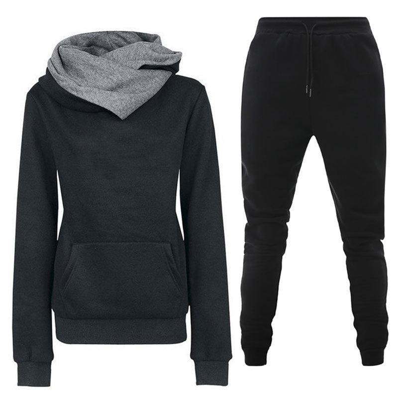 Damen Sportliches Sweater- und Jogginghose Set ModeGeist