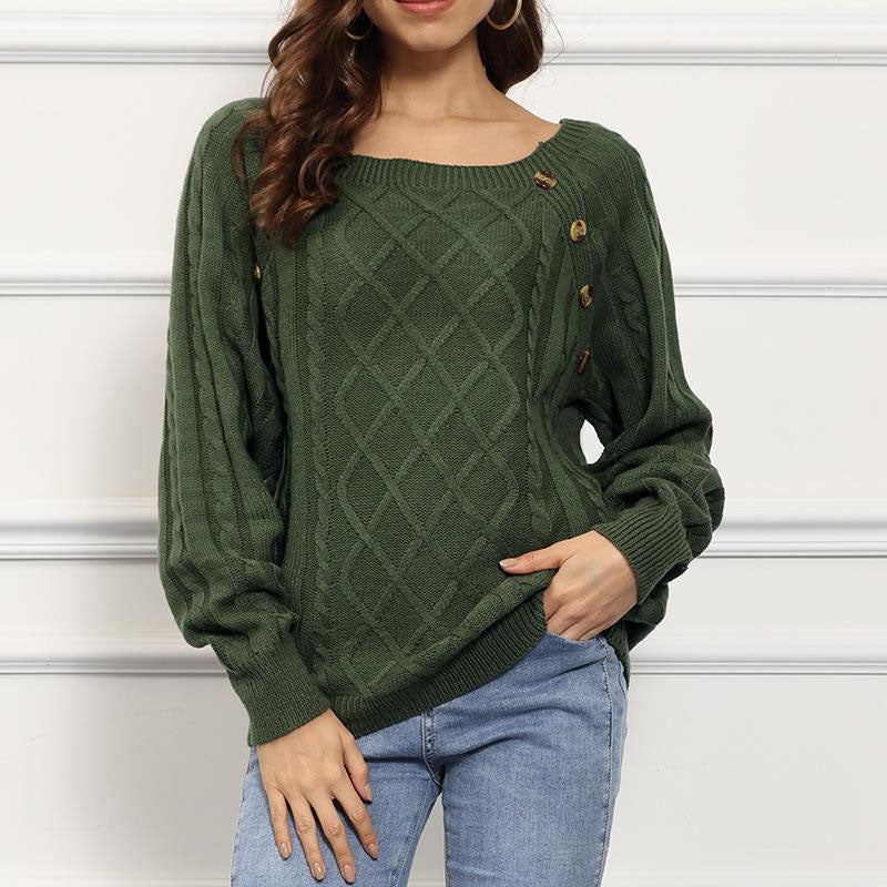 ModeGeist | Zopfmuster Pullover mit Strukturmuster