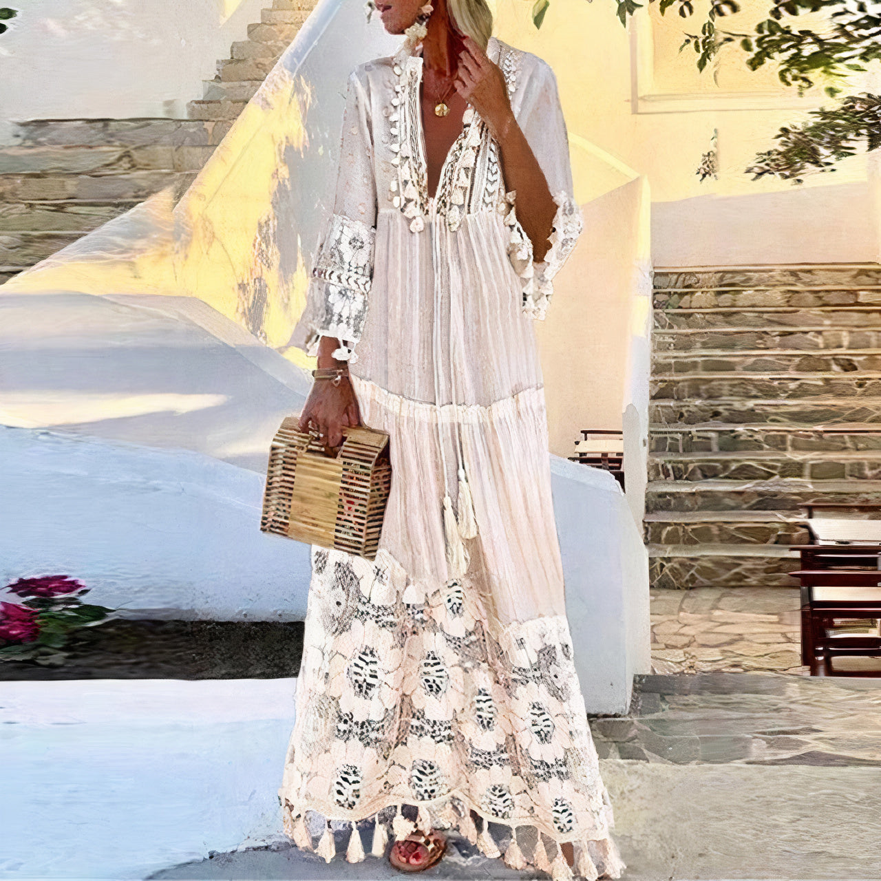 Sommerkleid Blanca: Stilvoll und elegant