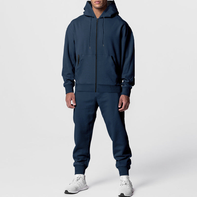 Herren Sportliches Hoodie- und Jogginghose-Set ModeGeist