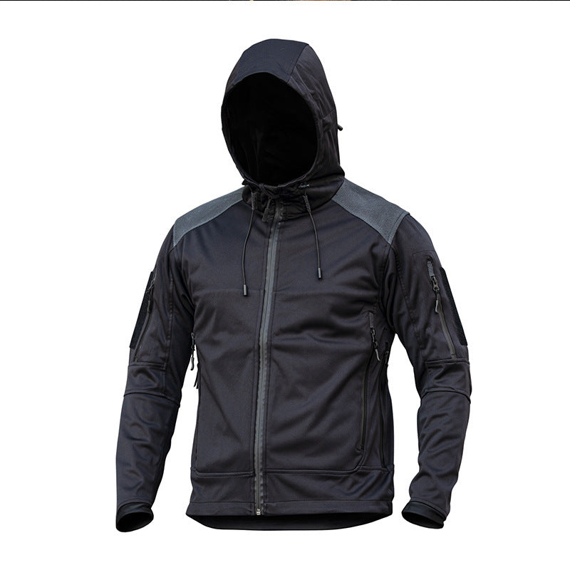 Herren funktionale Outdoor-Jacke mit isolierter Steppstruktur ModeGeist