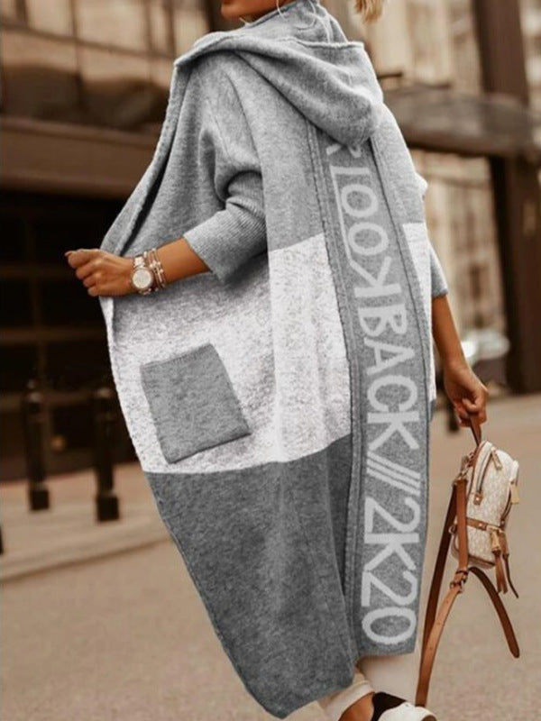 Damen lässiger Kapuzencardigan ModeGeist