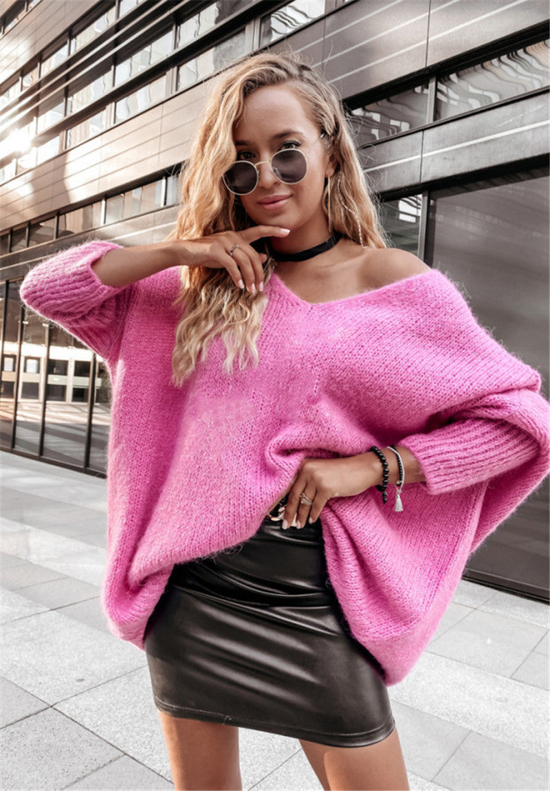 ModeGeist | V - Ausschnitt Strickpullover