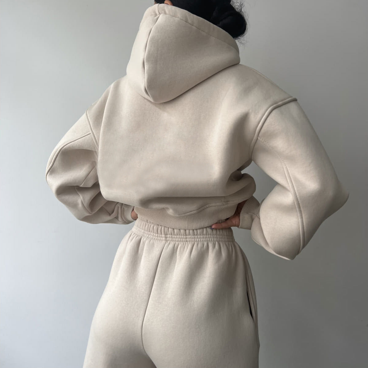 Damen modisches und lässiges Hoodie-Set mit weitem Schnitt ModeGeist