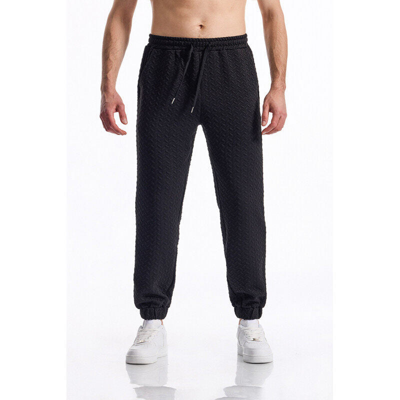 Herren Sportliche Freizeithose mit strukturiertem Design ModeGeist