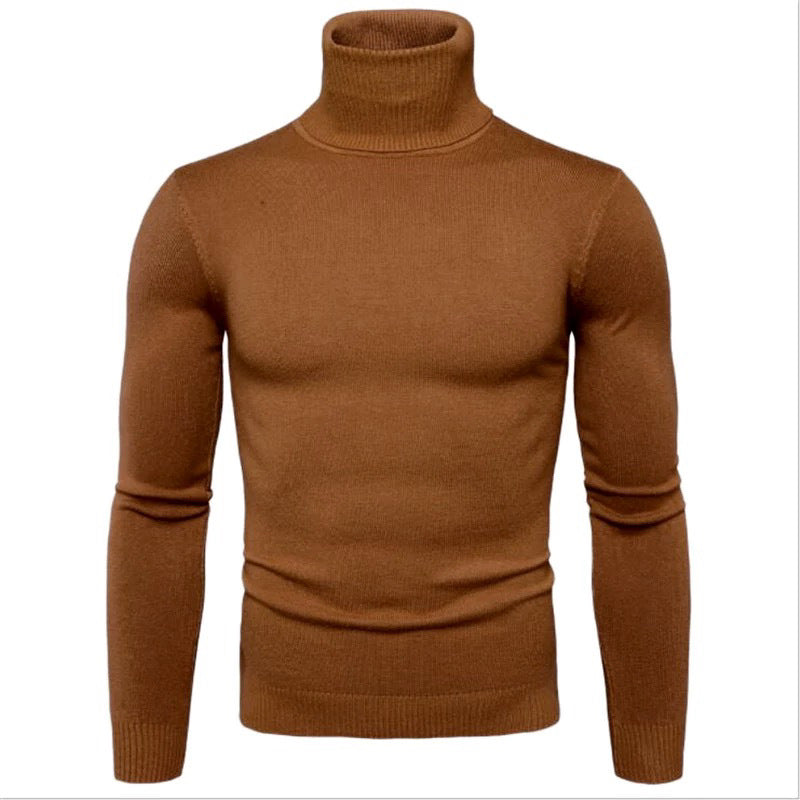 Herren Rollkragenpullover aus feiner Strickware ModeGeist