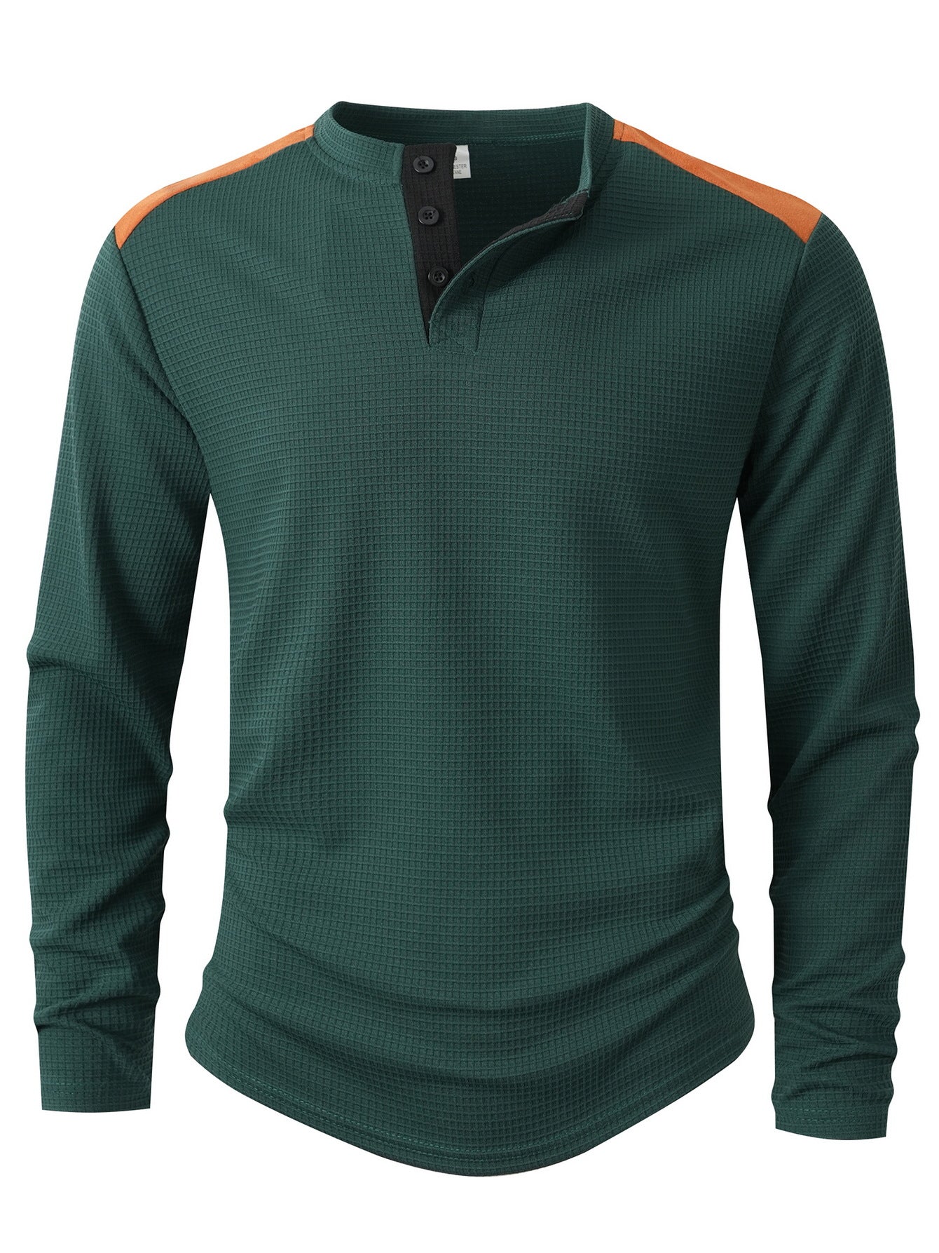 Herren Langarmshirt mit einzigartigem Strukturdesign ModeGeist