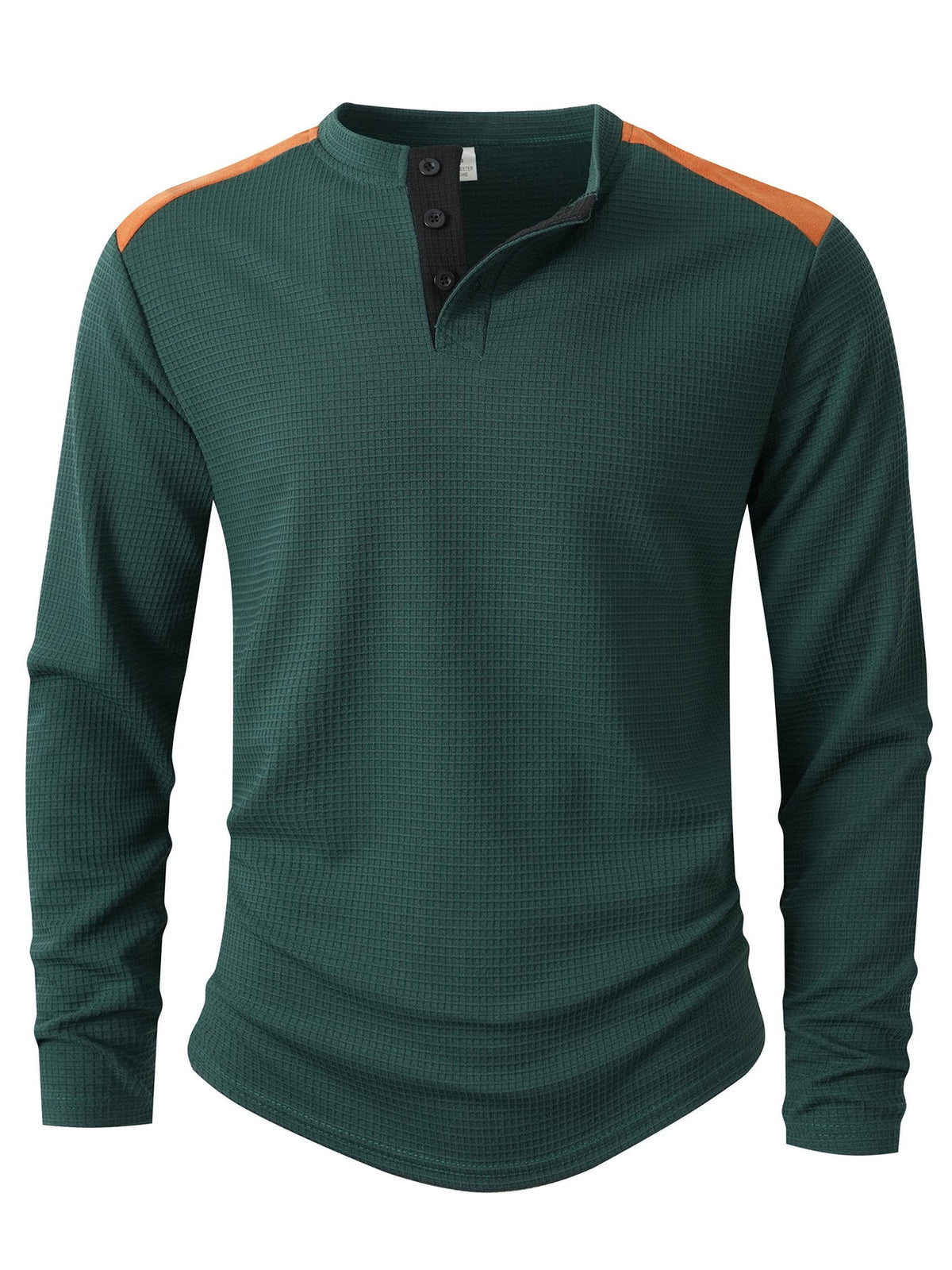 Herren Langarmshirt mit einzigartigem Strukturdesign ModeGeist