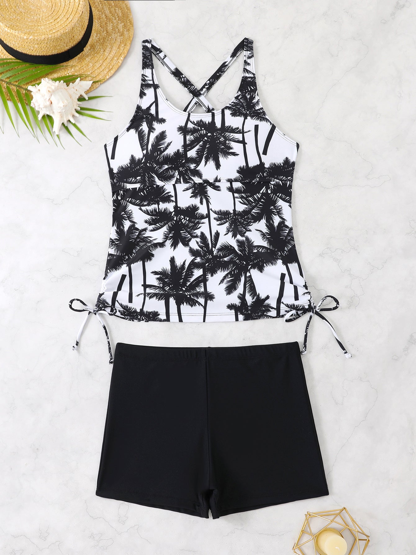 Sportlicher Damen Tankini mit verstellbarem Bund von MODEGEIST