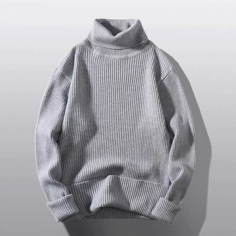 Damen modischer Rollkragenpullover aus weichem Strick ModeGeist