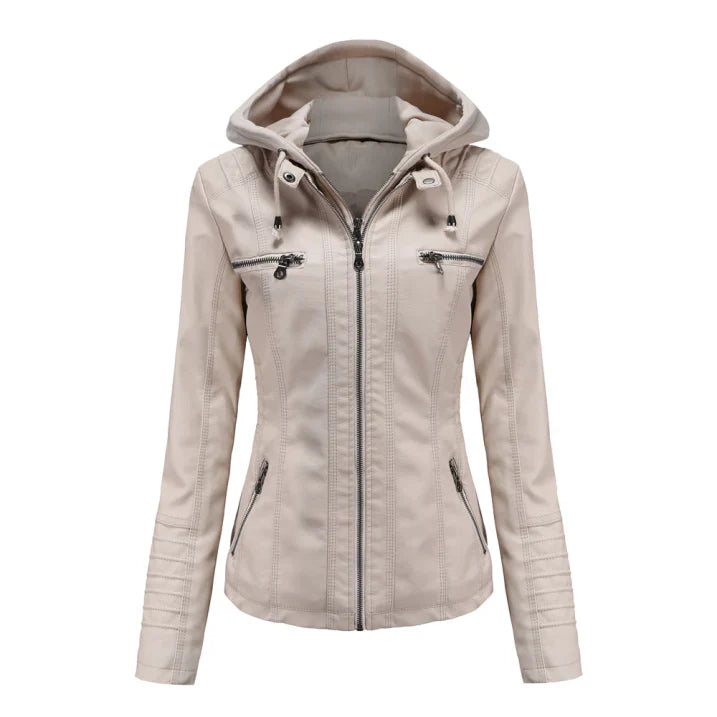 ModeGeist | Winterjacke mit Kapuze Reißverschluss