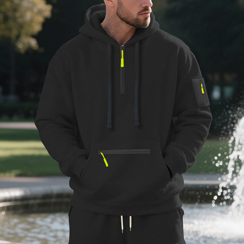 Herren Urbaner Multifunktions Kapuzenpullover ModeGeist