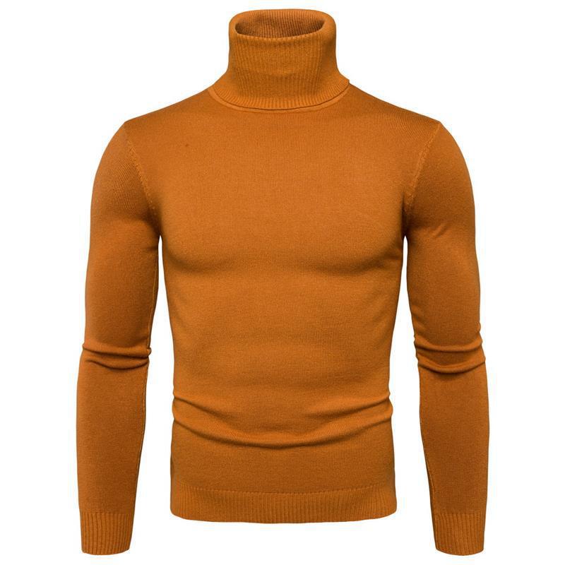 Herren Rollkragenpullover aus feiner Merinowolle ModeGeist