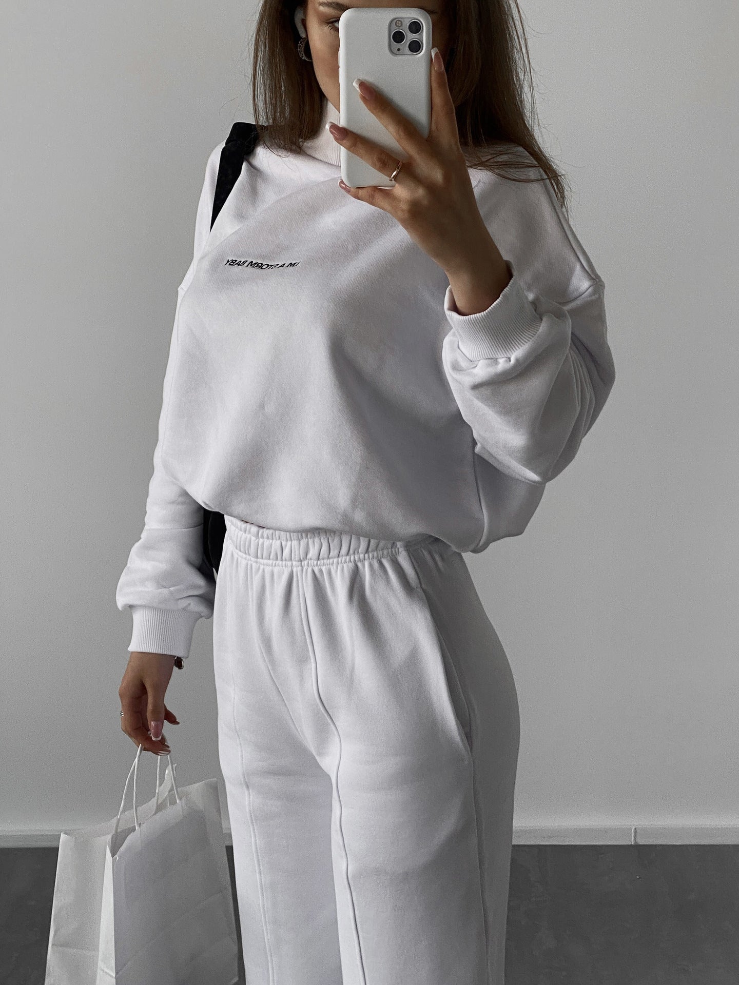 Damen Oversized Sweatshirt und Jogginghose Set ModeGeist