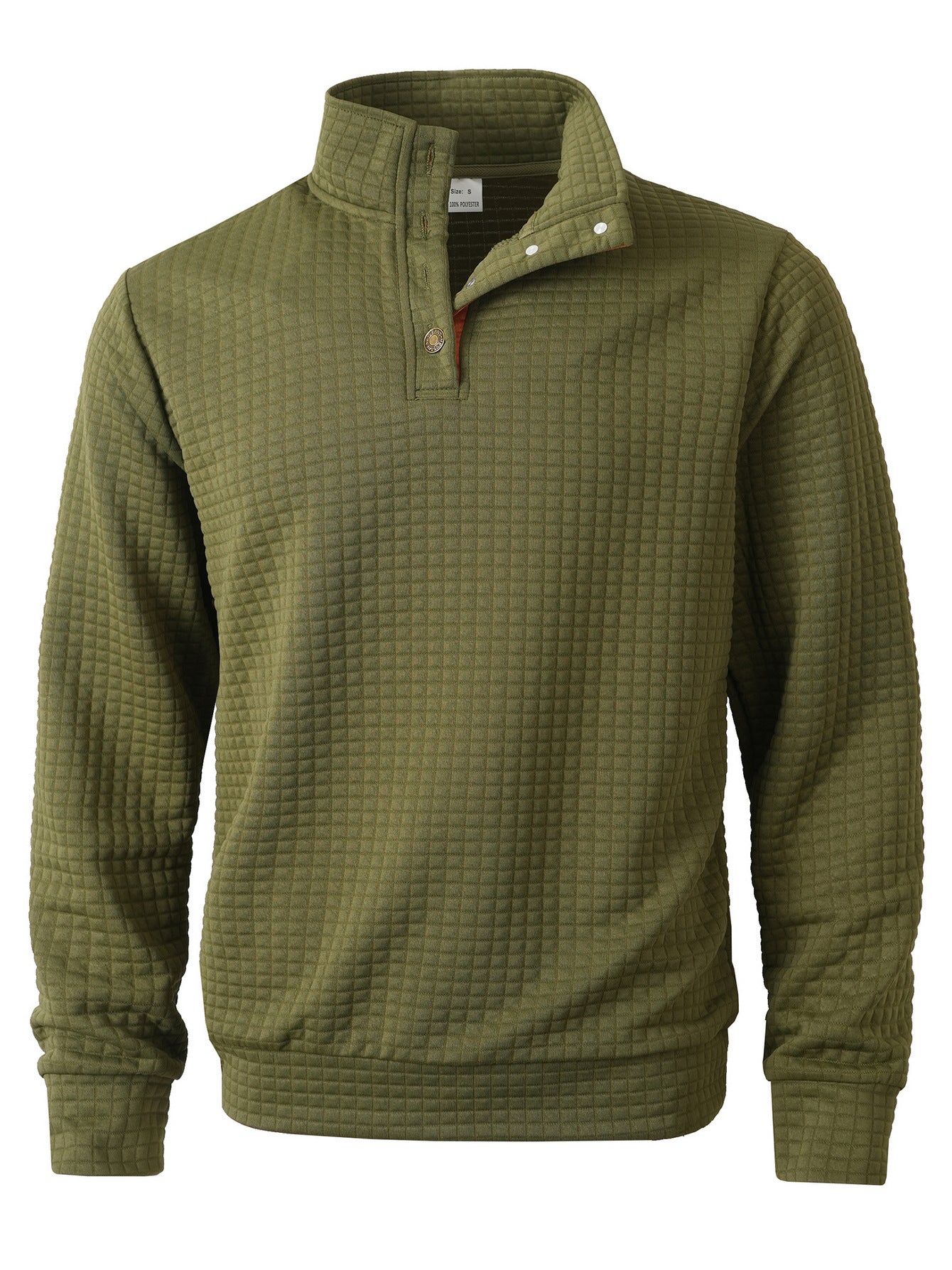 Herren stylischer Pullover mit modischem Stehkragen ModeGeist