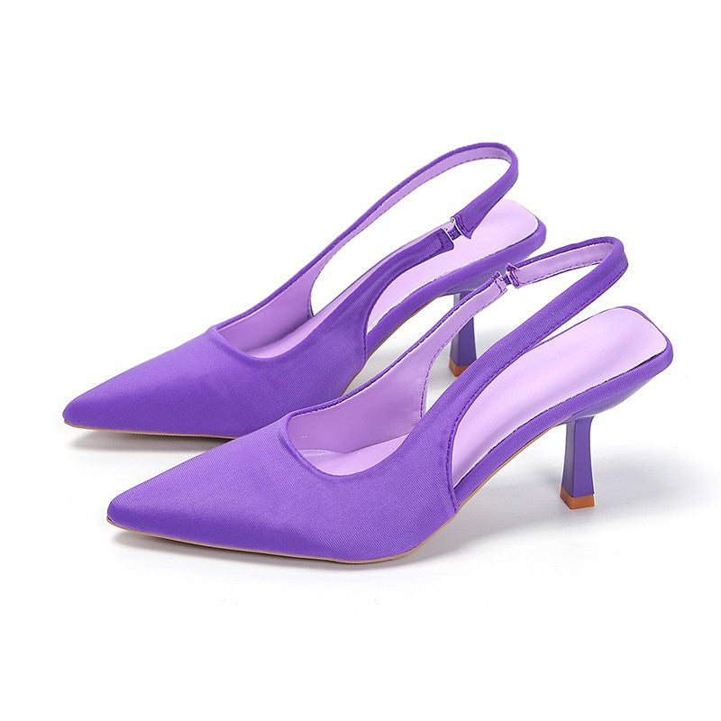 Elegante Slingback Pumps mit Spitze von MODEGEIST für Damen