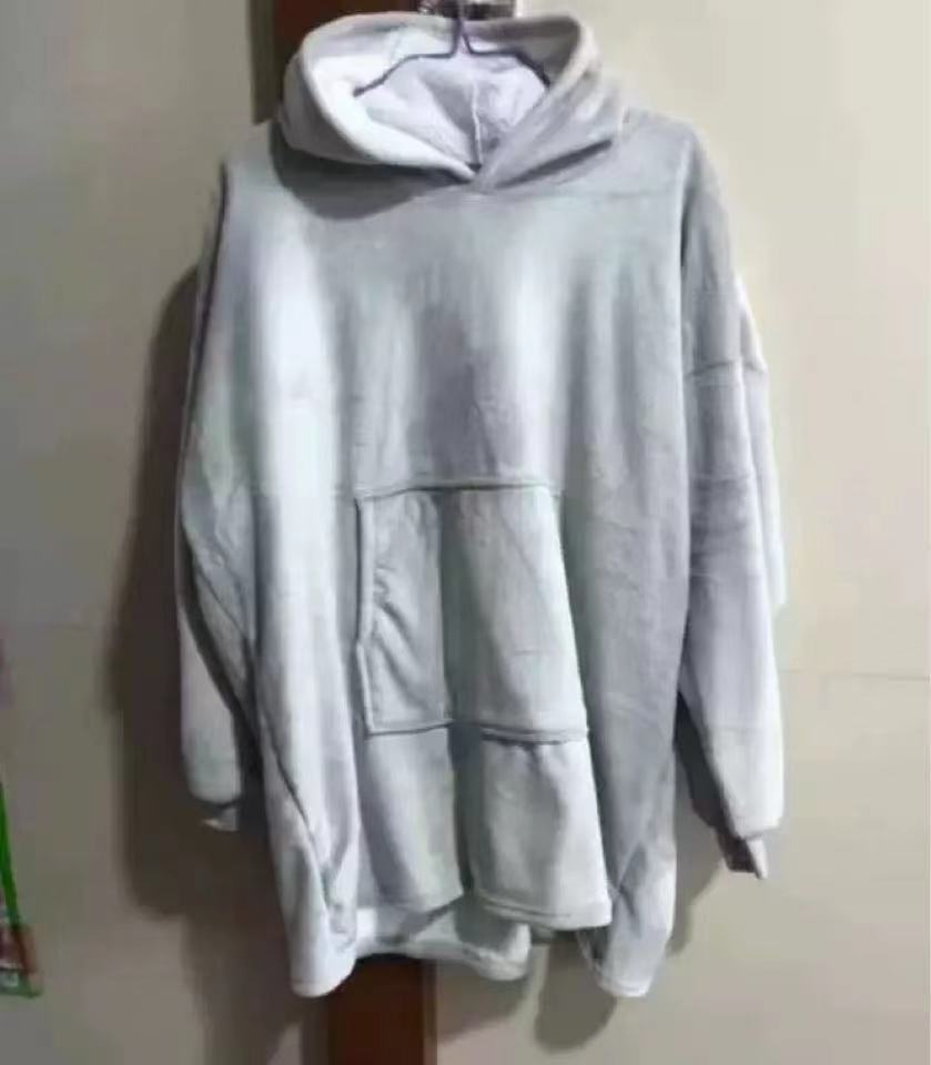 Damen Großer Kapuzenpullover mit kuscheligem Fleece und praktischen Taschen ModeGeist