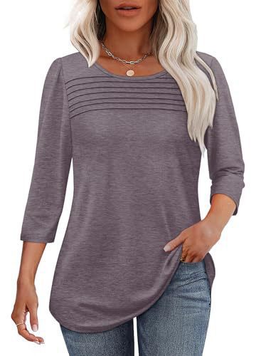 Damen Elegant geschnittenes Oberteil mit gerafften Details ModeGeist