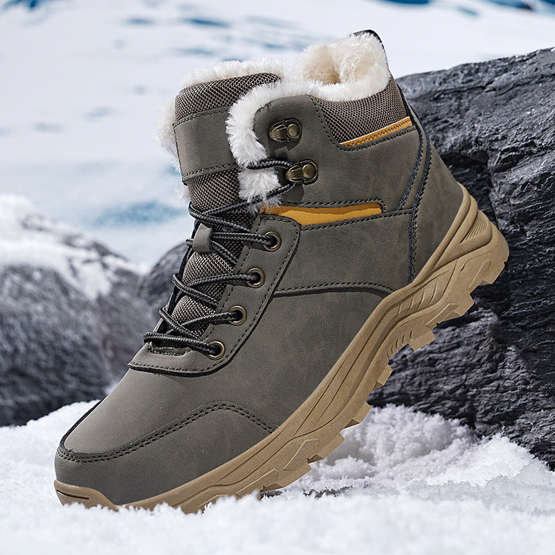 Damen Hochwertige Winterboots mit isolierter Innensohle und rutschfester Sohle ModeGeist