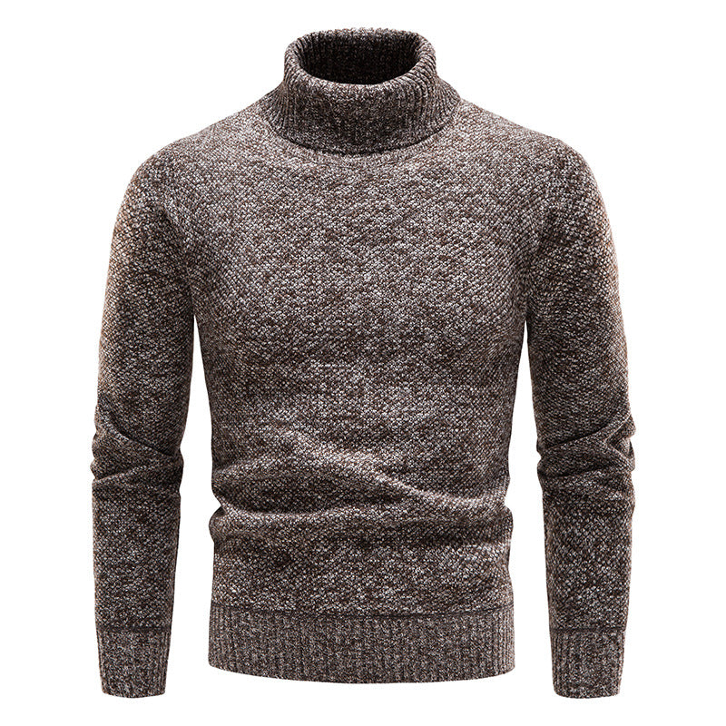 Herren Rollkragenpullover aus weicher Strickware ModeGeist
