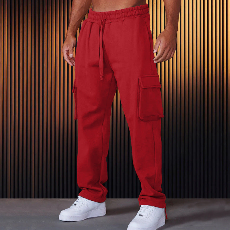 Herren Cargo-Jogginghose mit verstellbarem Bund und praktischen Seitentaschen ModeGeist