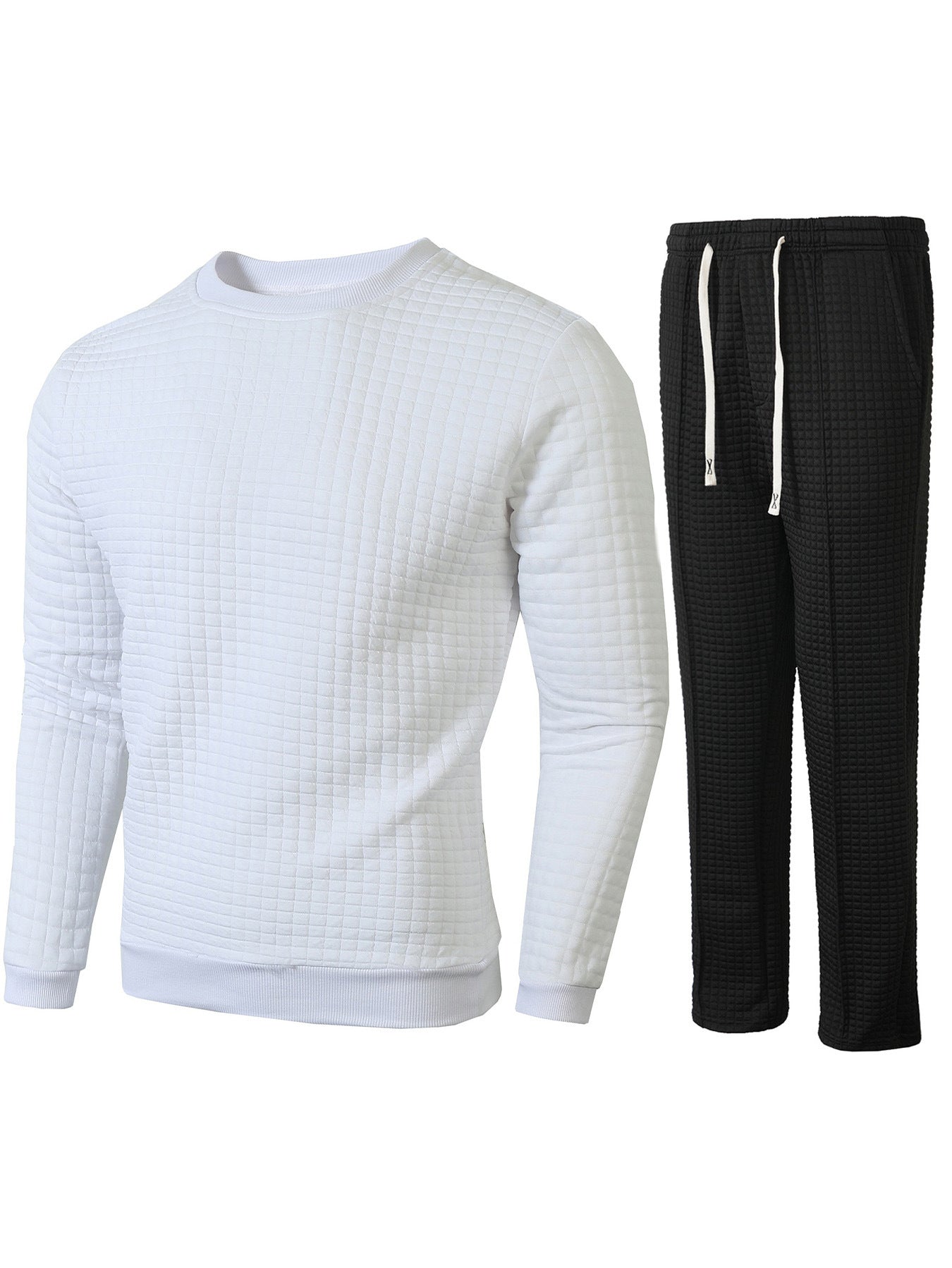 Herren gemütliches Sweatshirt und Jogginghose Set ModeGeist