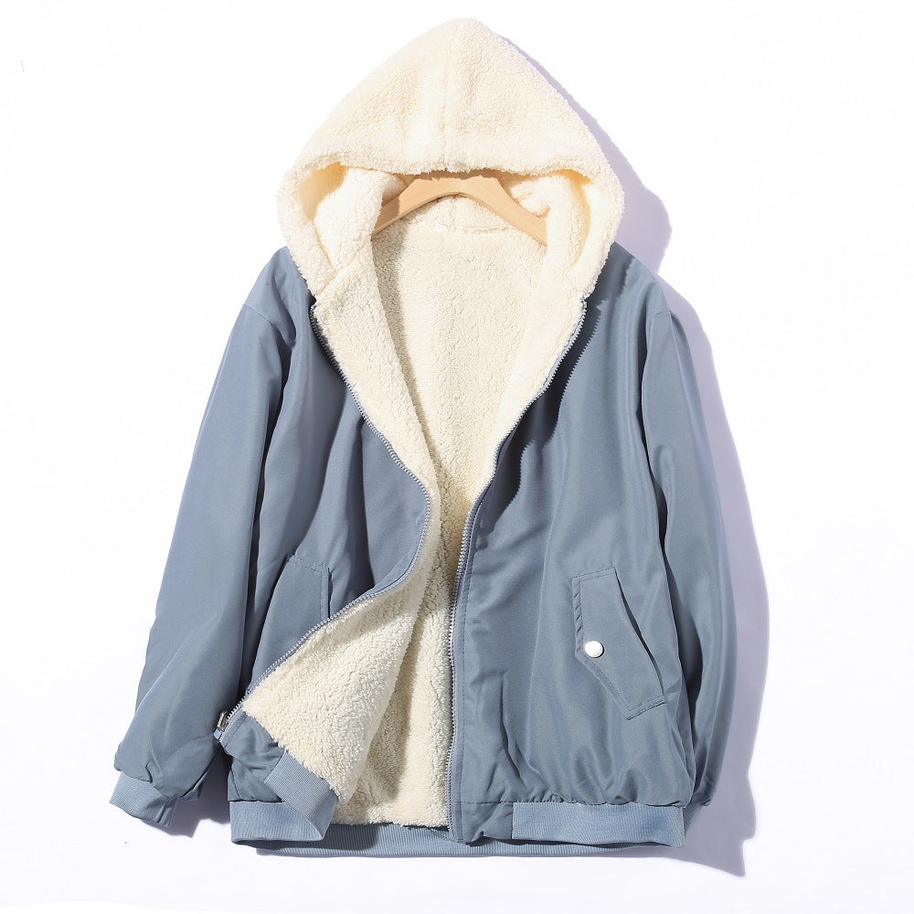 Damen Kuschelige Fleece-Jacke ModeGeist