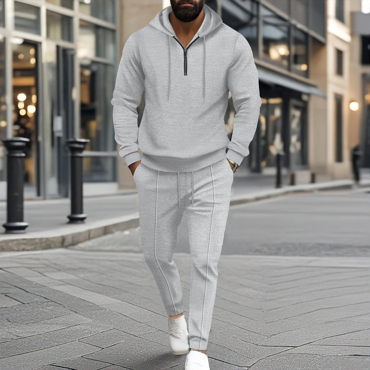 Herren lässiger Hoodie und Jogginghose Set ModeGeist
