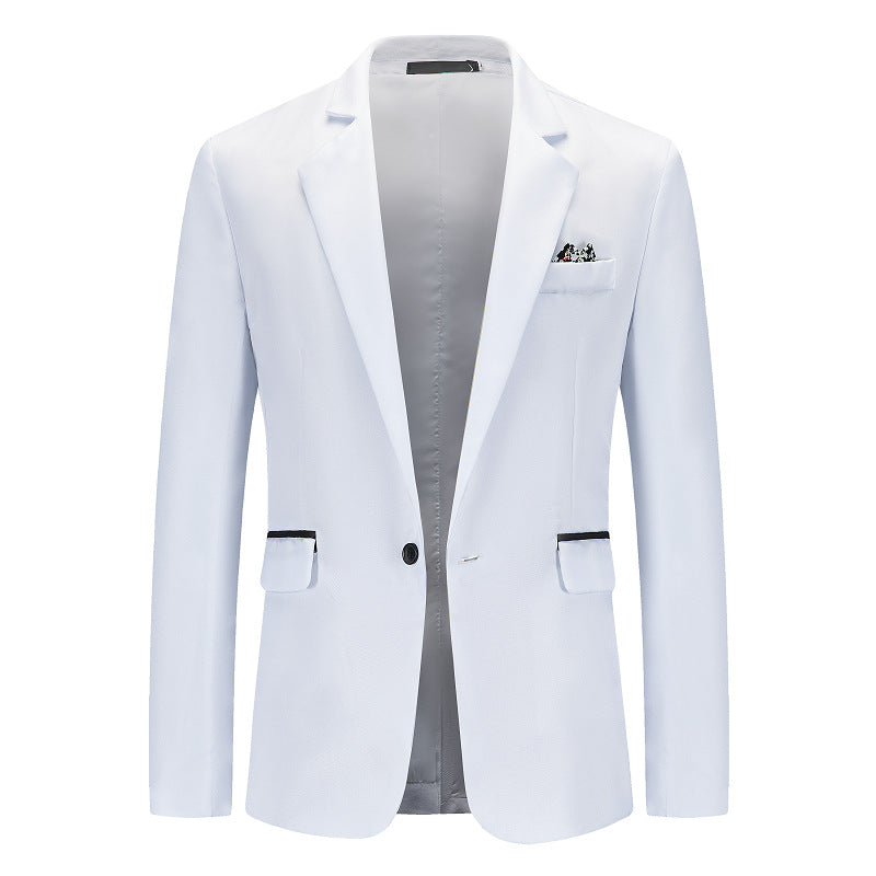 Herren Eleganter Anzugblazer mit feiner Struktur und modernem Schnitt ModeGeist