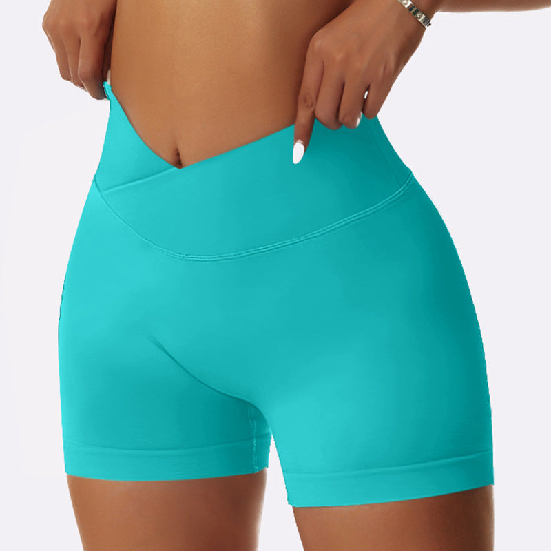 Sporty High-Waisted Women's Shorts with Breathable Comfort Design by MODEGEIST