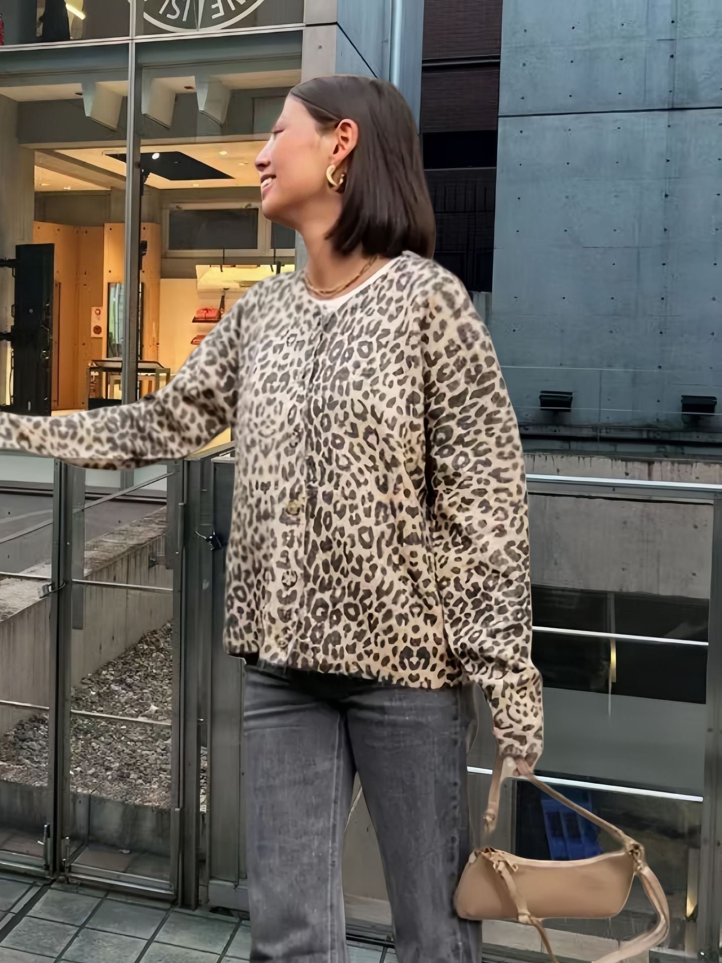 Damen Gemusterter Pullover ModeGeist