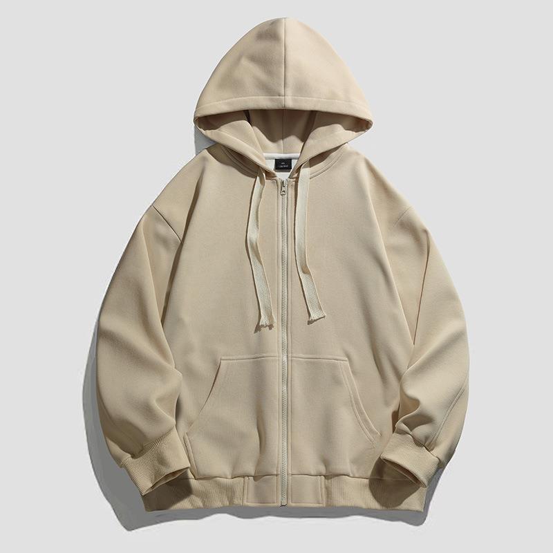 Damen warme Kapuzenjacke mit durchgehendem Reißverschluss und großzügigen Taschen ModeGeist