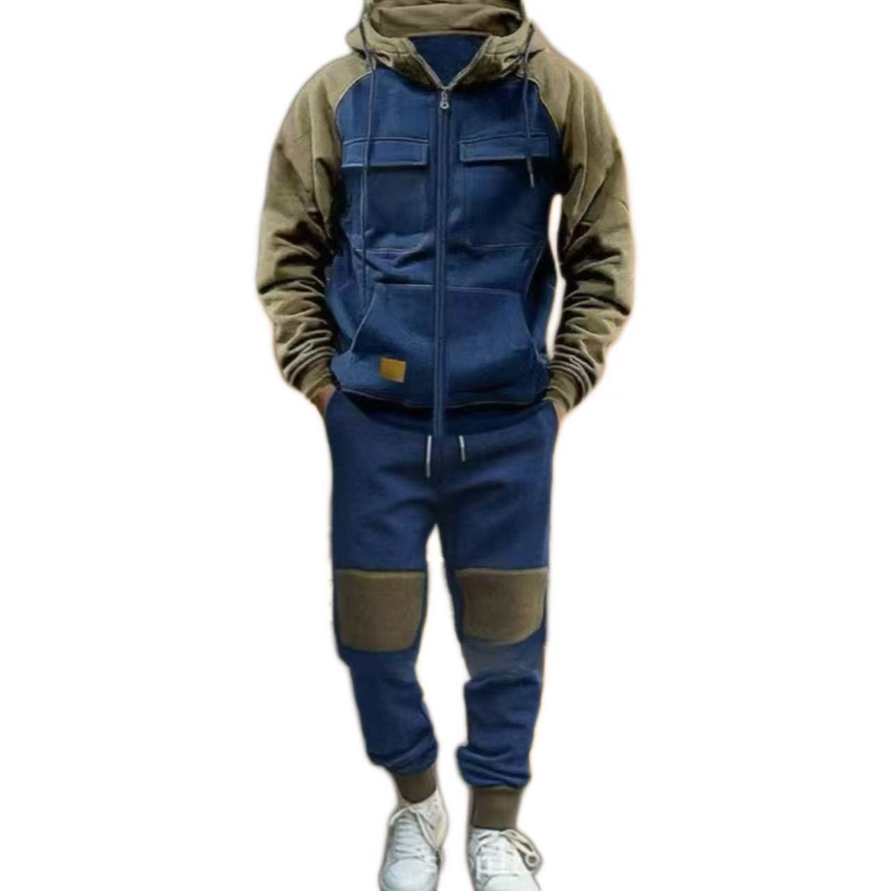 Herren funktionaler Freizeitanzug mit praktischen Taschen ModeGeist