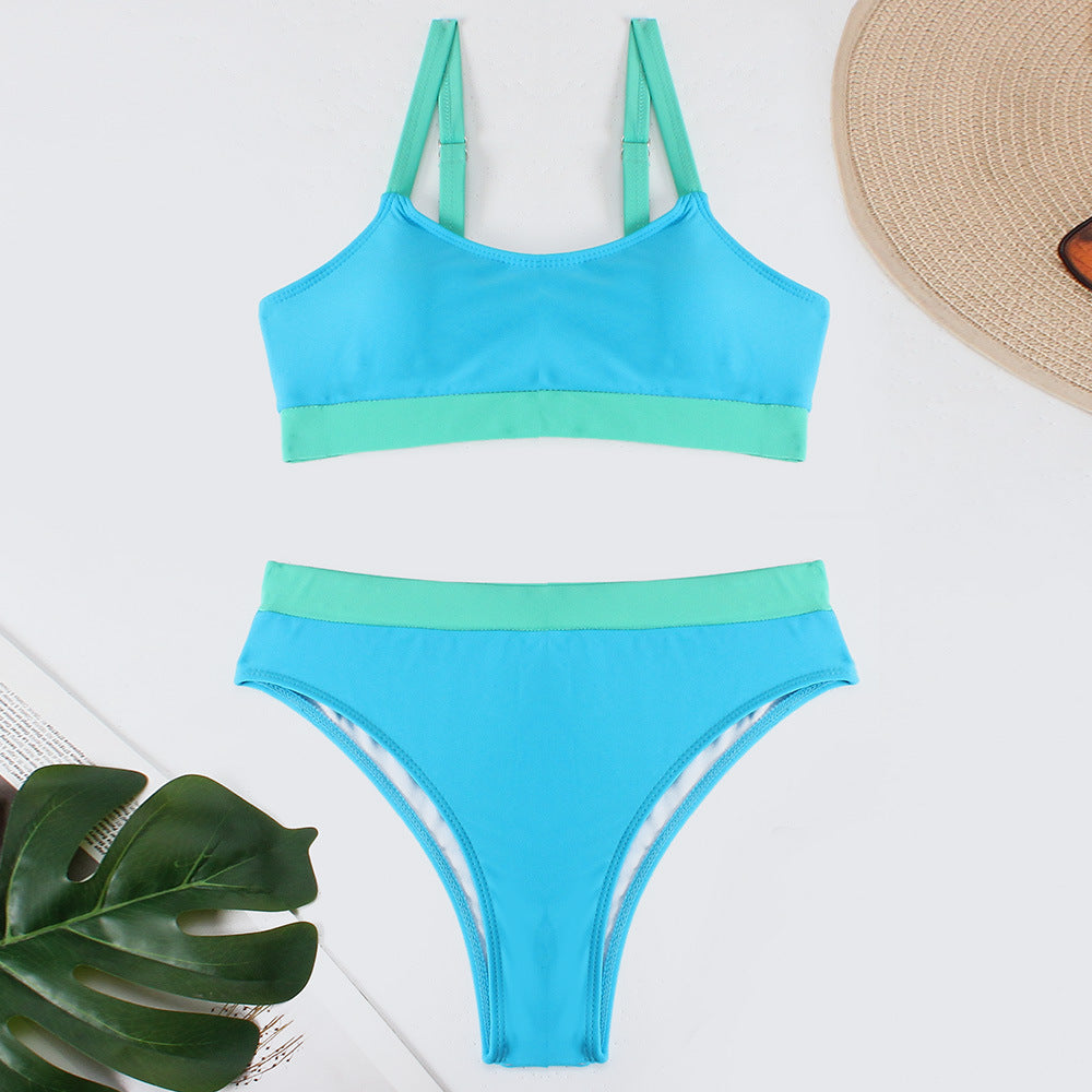 Sportlicher Hochgeschnittener Bikini von MODEGEIST für Damen