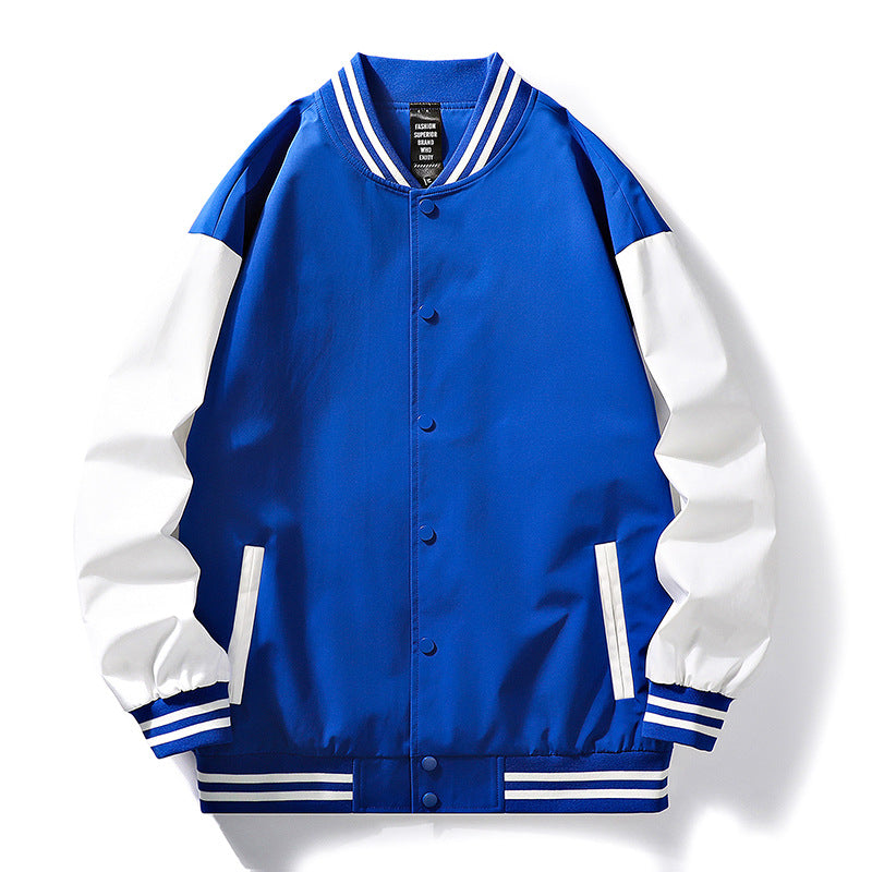 Herren sporty Bomberjacke mit Kontrastärmeln ModeGeist