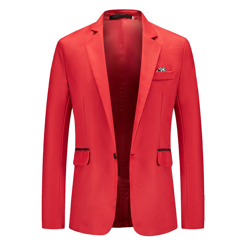Herren Eleganter Anzugblazer mit feiner Struktur und modernem Schnitt ModeGeist