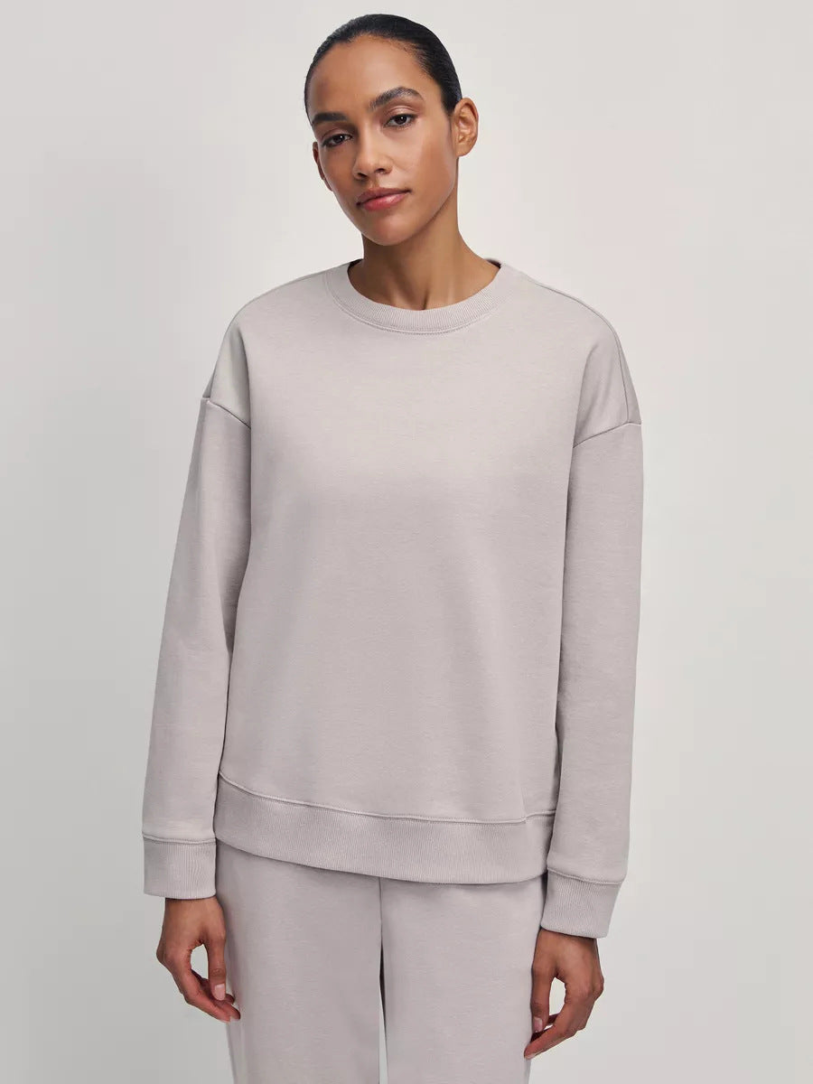 Damen Bequemer Oversized Sweatpullover mit lässigem Schnitt ModeGeist