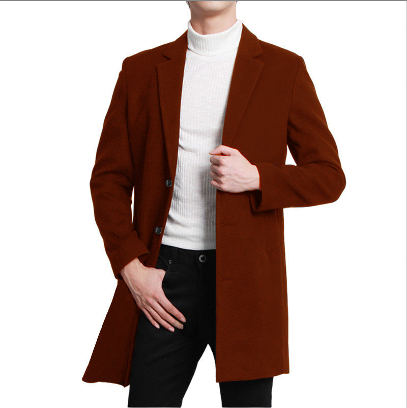 Herren eleganter Longblazer mit modernem Schnitt und doppelter Knopfreihe ModeGeist