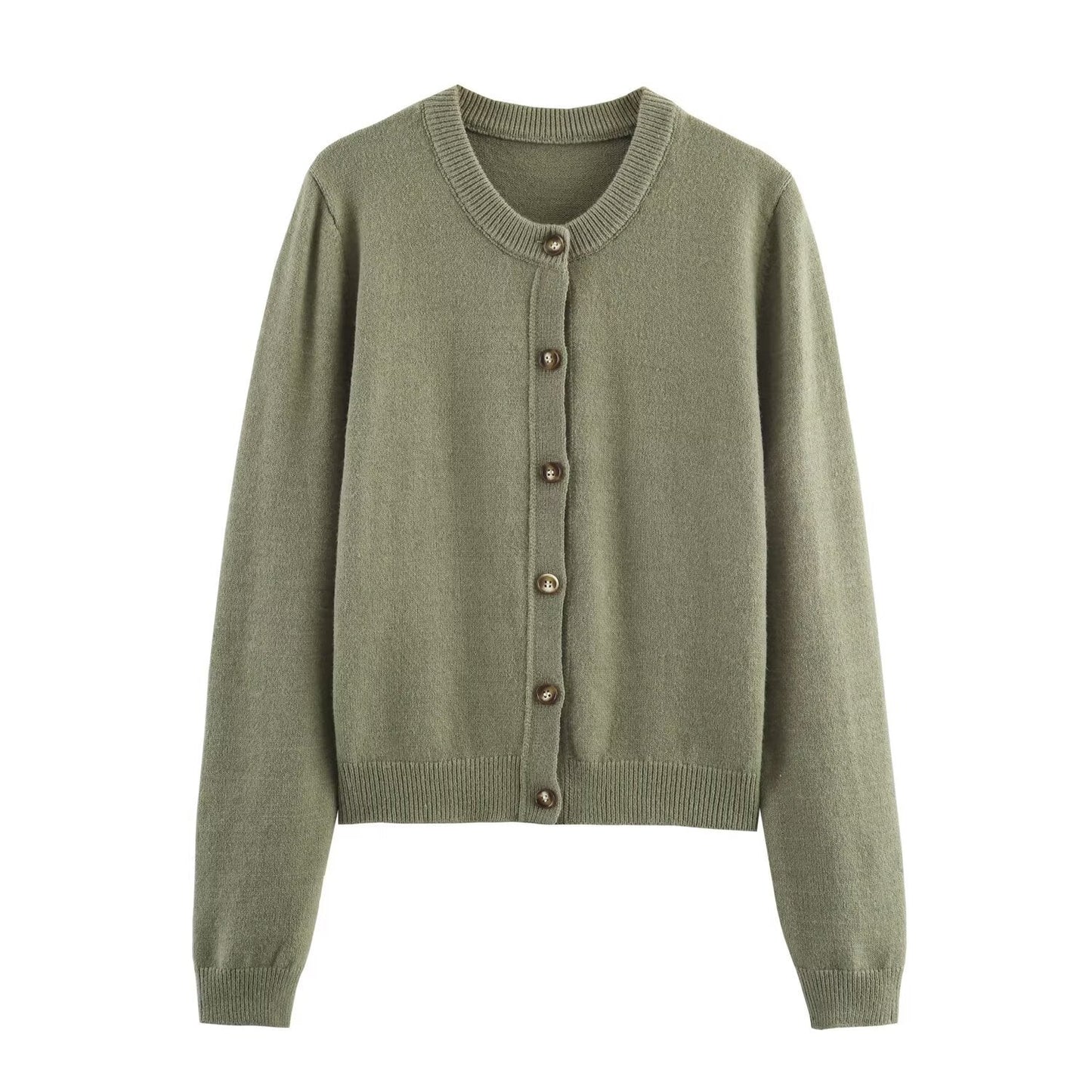 Damen Strickjacke mit eleganten Knopfdetails ModeGeist